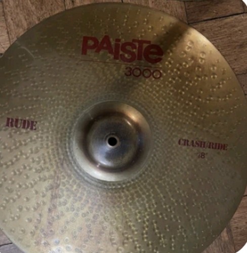 Paiste 3000 rude crash - rude, 18"