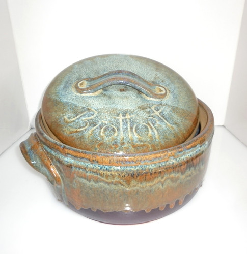 Huge hand thrown pottery lava - huge,
