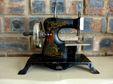 Antique Made in Germany Small Sewing Machine Made For USA Market 1910/1920 Rare