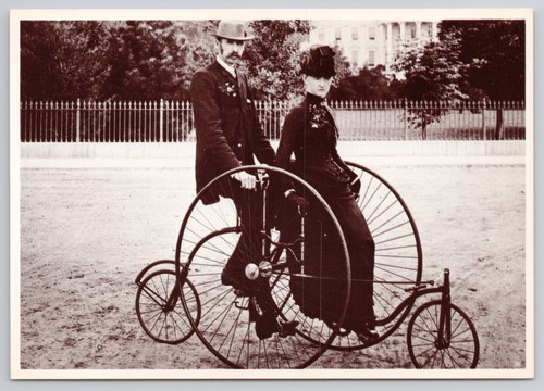 Postcard victorian couple - victorian,