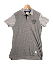 Soul Cal Mens Grey Polo Shirt