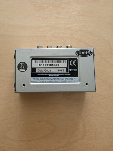 Cable behringer pp400 - no,