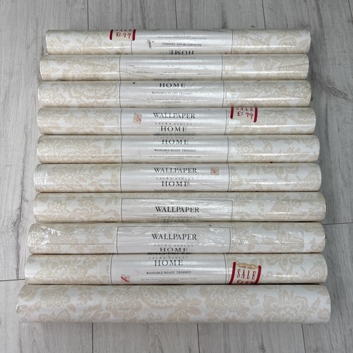 Laura ashley wallpaper cream - ashley,