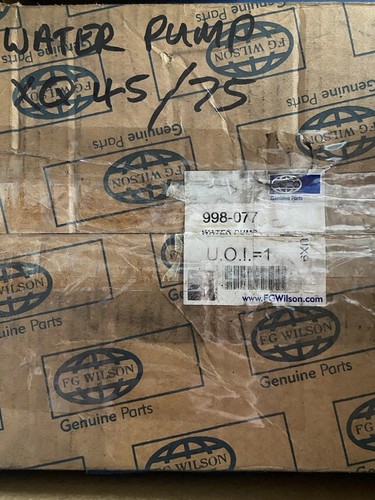 Wilson water pump 998 - pump, 998-077
