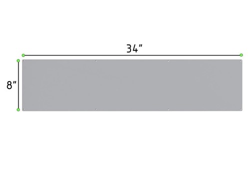 In 16ga stainless - x, 34