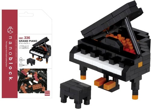 190 piece large piano building - 190-piece,
