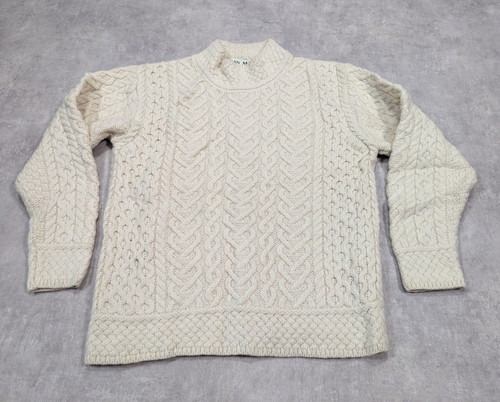 Aran mor jumper womens - mor,