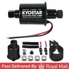 Micro Electric Fuel Pump Inline Low Pressure Pump E8012S 12V 5-9 PSI Universal