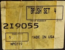 MCF 2I9055 Forklift Brush Set