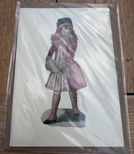 Antique SCRAP-GREETING CARD &