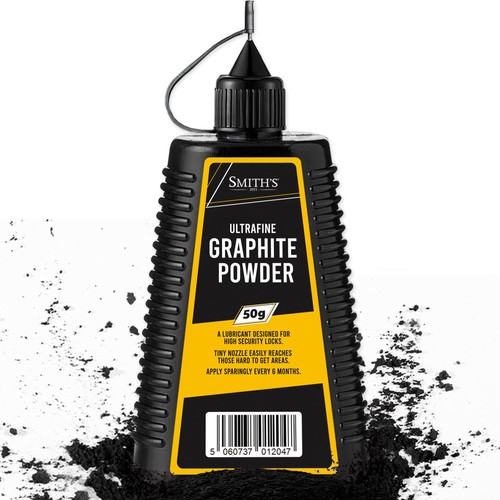 Graphite lock lubricant - lock,