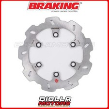 KW04RID REAR BRAKE DISC RIGHT BRAKING KAWASAKI KDX 250 1992 - FIXED WAVE -