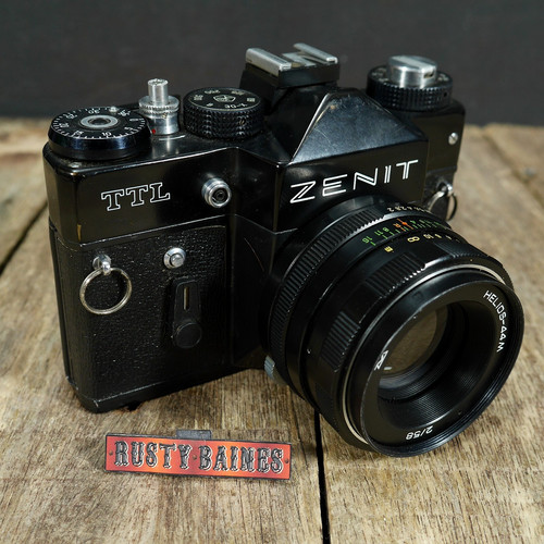 Zenit ttl 35mm film camera - 35mm,