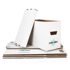 2/5/10x Comic Books Storage Boxes Holds 150-175 Stackable Durable Archive