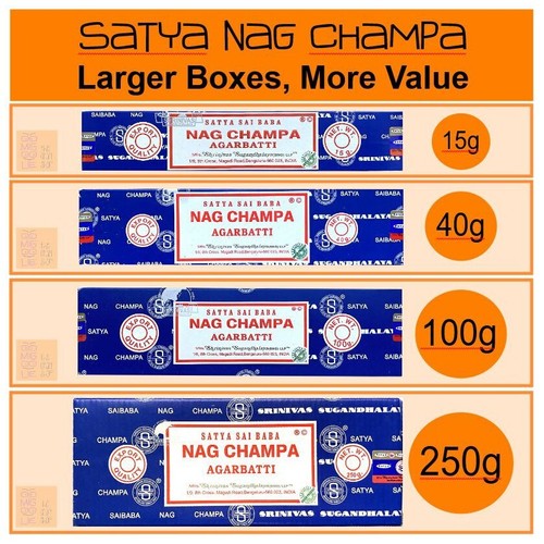 Satya nag champa - champa, incense
