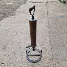 Vintage Brass Stirrup Pump - Good Condition - No Hose - #974