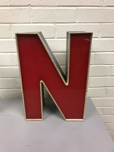 Vintage red neon - neon, letter