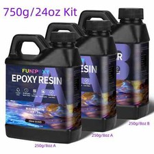 Deep Pour 750g/24oz 1.5kg/48oz 3kg/96oz 6kg/192oz 12kg/384oz 2:1 Epoxy Resin Kit