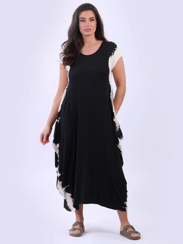 Italian black tie dye - italian,