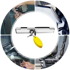 Outboard Motor Lock Outboard Engine Lock w/2 Keys for Boats Fishing Boats Yachts