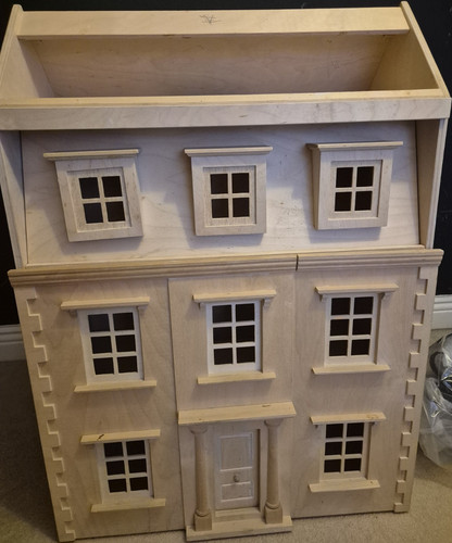 Georgian style wooden - 1:12,