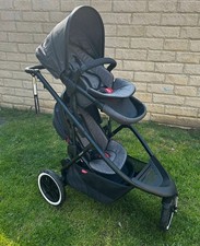 Phil and Ted Sport V6 Verso, Phil&Teds Double buggy With Lots Of Accessories 