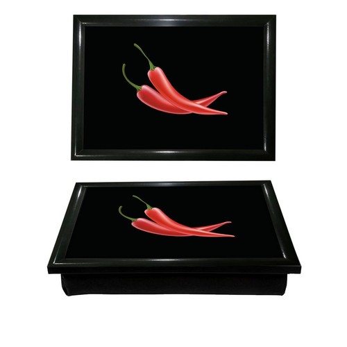 Twin chilli lap tray soft - twin,