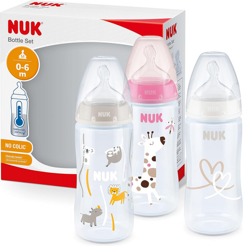 Nuk first choice baby bottles - first,