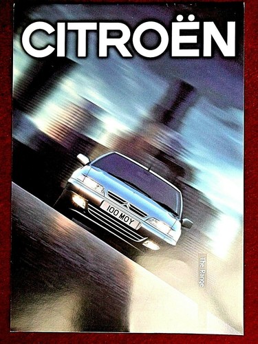 Citroen range brochure - brochure, 1999