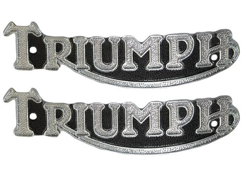 Triumph tank badges - badges, pre