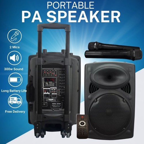 Portable speaker system - pa,