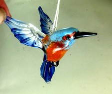 handmade blown glass bird