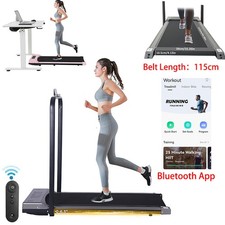 12km/h Electric Treadmill Running Walking Pad Machine With Handle Home Foldable