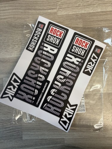 Rockshox lyrik fork decal - lyrik,