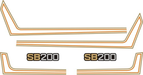 Suzuki sb200 decal set - suzuki,