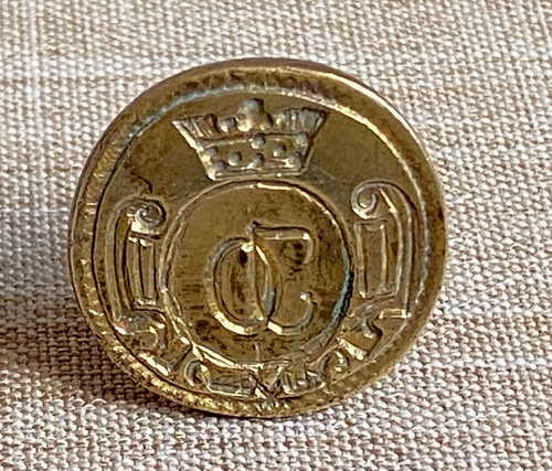 Antique c1790 bronze armorial - c1790,