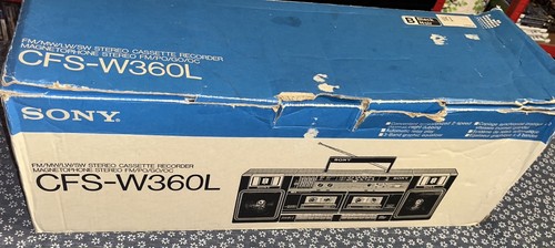 Sony stereo casette cfs w36ol - sony,