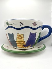 Fat Cats Anne Ormsby Large Tea