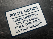 Personalised PLEASE CLOSE THE