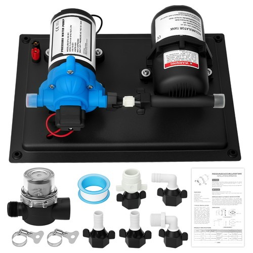 12v water pump - 12v, accumulator