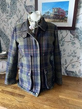 Joules Field Coat Navy Green