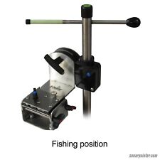 Universal transducer mount & pole for Garmin LiveScope, ActiveTarget, Mega Live