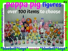 Peppa Pig Figures Over 100 Figures to Choose Multi-auction One P&P _A