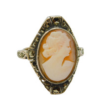 Sterling Silver Cameo With