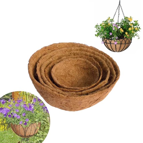 Coco coir round basket - coir,