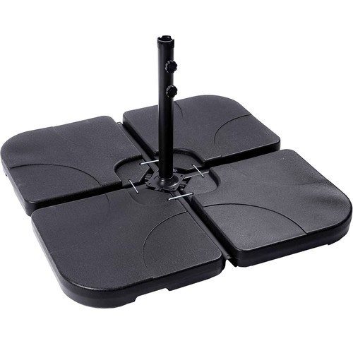 Pcs parasol base - 4, garden