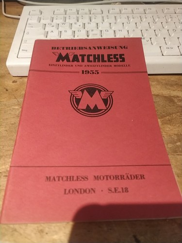 Matchless german twin g3 - german,