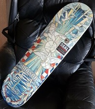 REAL Mason Silva Cathedral Pro Skatebord Deck - 8.38" - Stained Glass Graphic