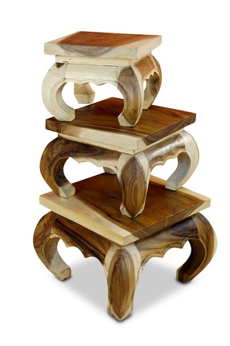 Side table solid wood - table,