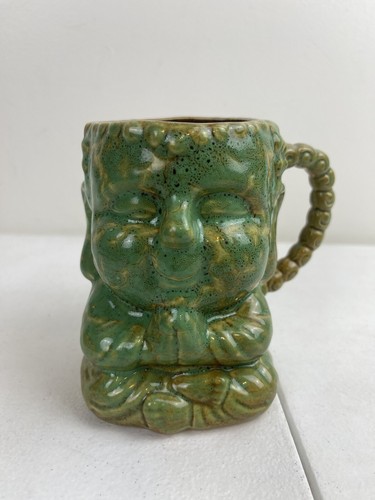 Buddha tea coffee mug brown - tea,